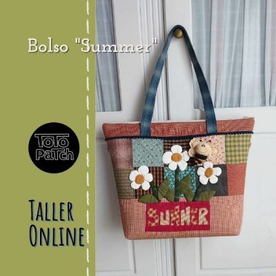 Taller patchwork online Bolso Summer Taller patchwork online Bolso Summer